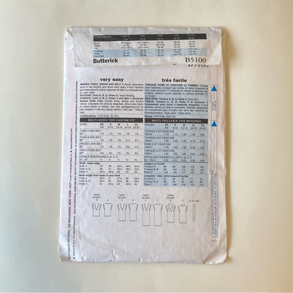 Sewing Pattern - Picture 2 of 2